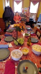 Kurt McCandless; Kate McCandless; Soiphia; Thanksgiving dinner; 72 Main Street Bradford NH